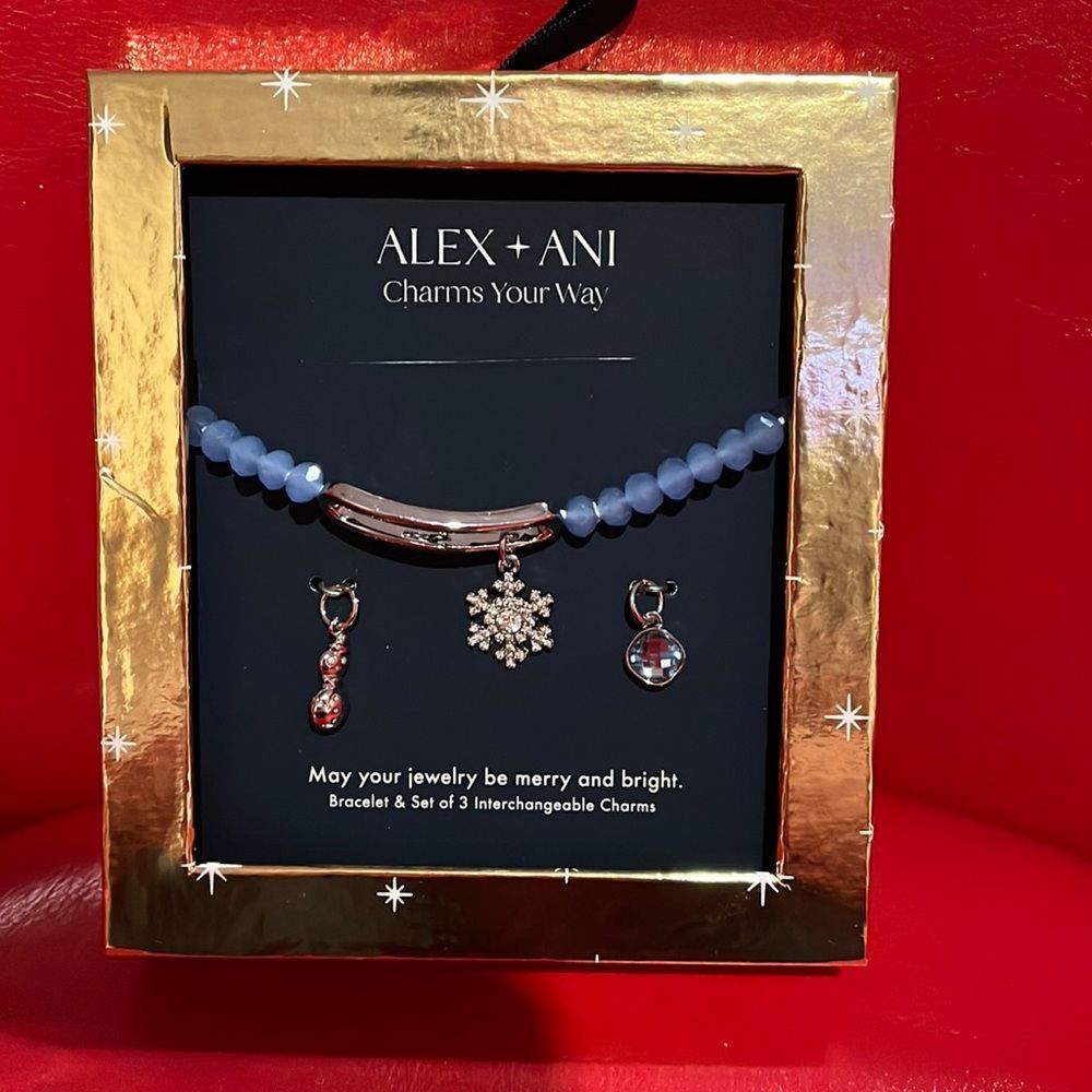 NIB Alex + Ani charm bracelet